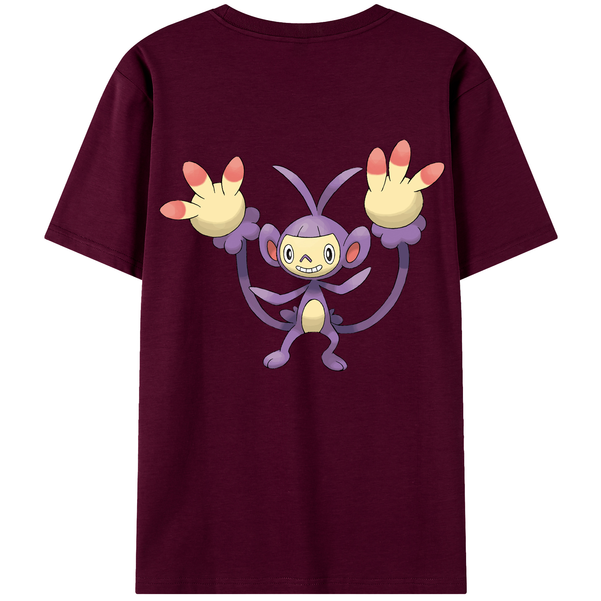 （画像用） ポケットモンスター Pokémon レディース半袖Tシャツ(バックプリント)